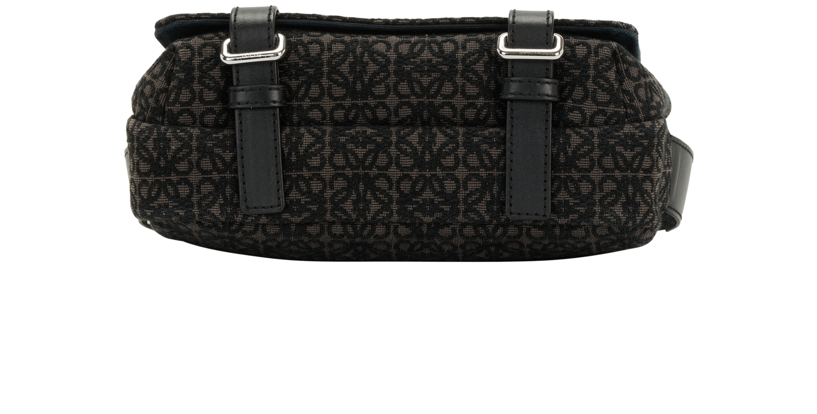XS Anagram Military Messenger, &pound;750, Handbags, Black, Canvas, Top view
